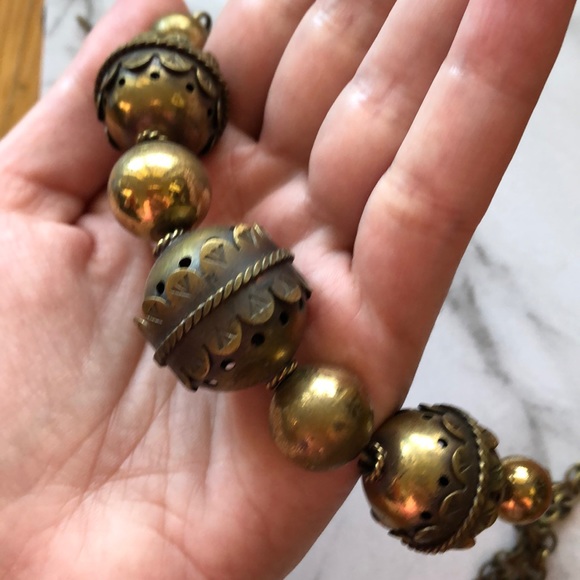 Unique vintage tribal boho necklace - Picture 5 of 6